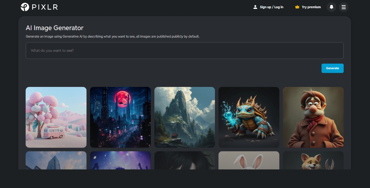 Best AI Text to Image Generators - Pixlr